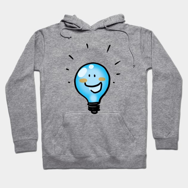 cute light bulb Hoodie by cartoonygifts